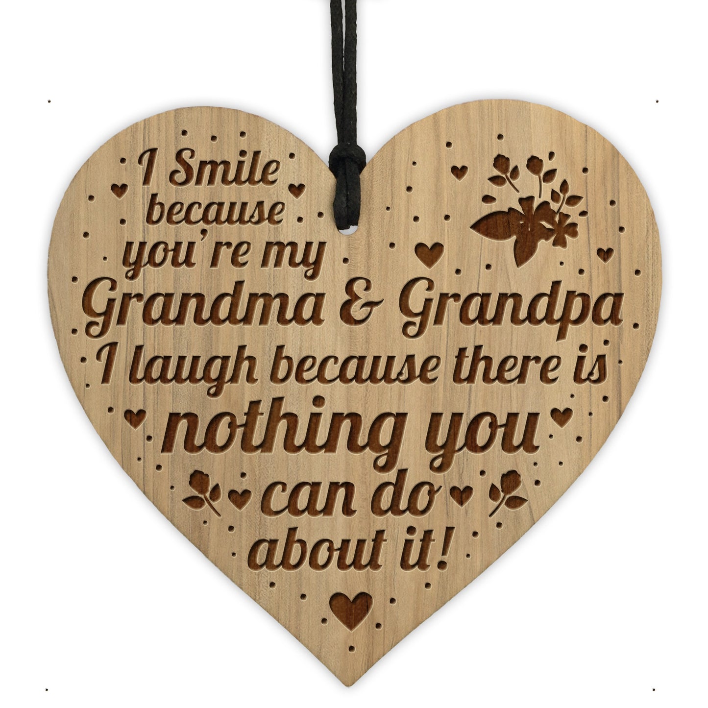 Grandma And Grandpa Gifts Hanging Wall Plaque Birthday Gift