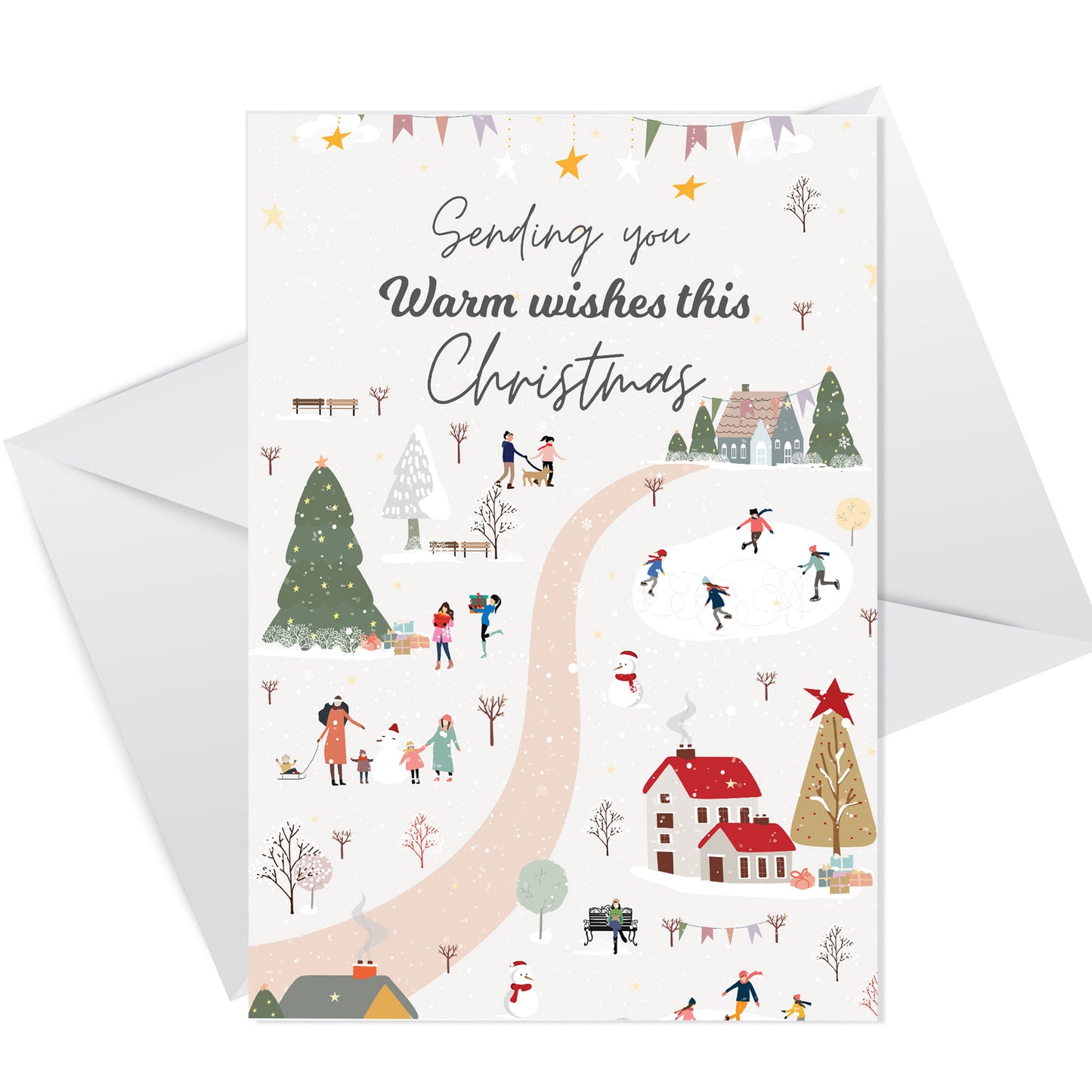 Cute Christmas Cards For Family Friends Neighbours Teachers