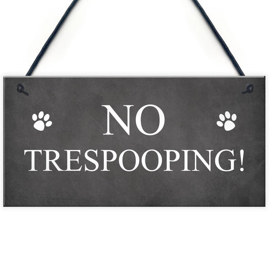 Funny Garden Sign Pet Dog Sign Hanging Door Wall Garden Plaque