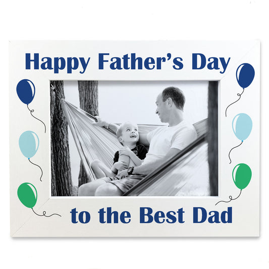 Fathers Day Gift Best Dad Gift for Dad Daddy Wood Photo Frame