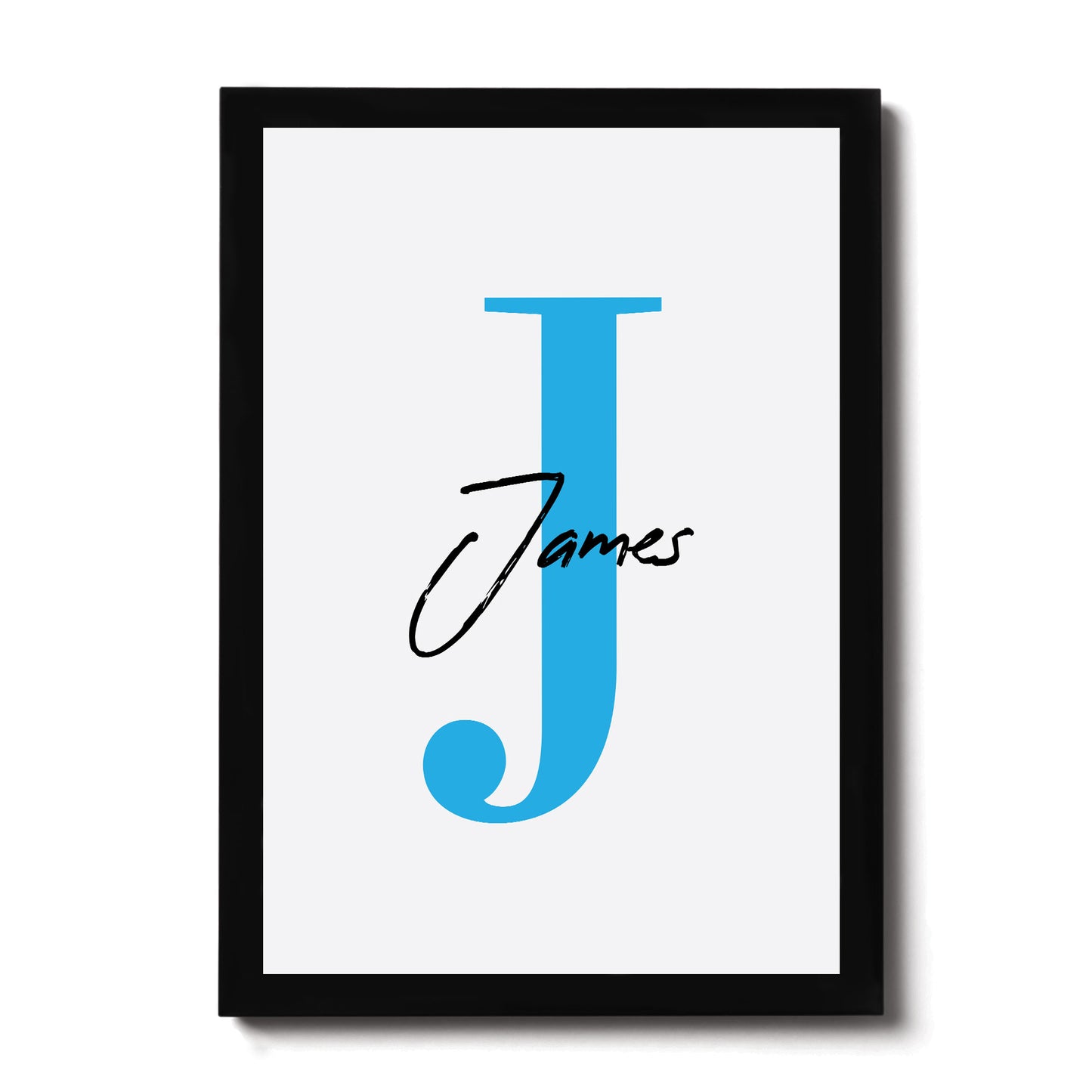 Safari Animals Boys Nursery Bedroom Prints Personalised Name