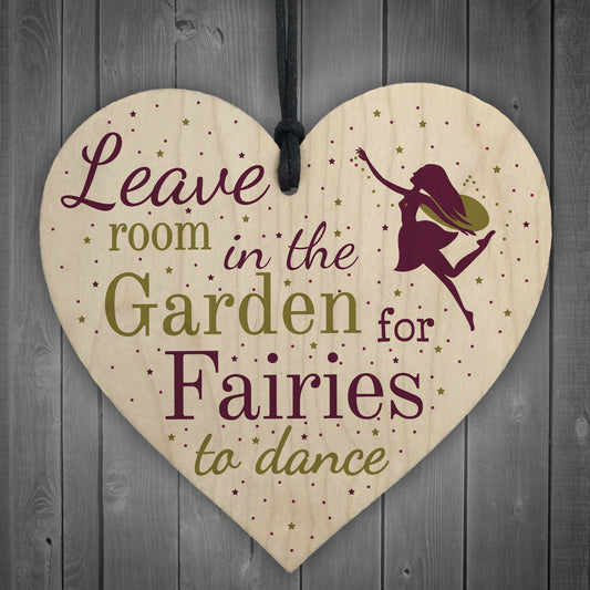 Novelty Fairy Garden Gardening Shed Hanging Wooden Sign Plaque