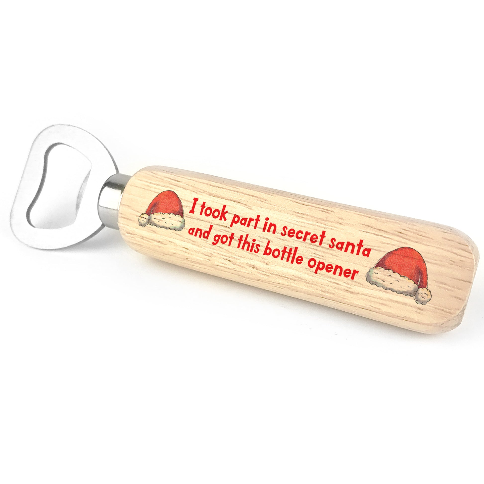 Novelty Wooden Beer Bottle Opener Funny Birthday Gifts For Him