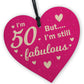 50 And Fabulous Funny 50th Birthday Gifts For Women Female