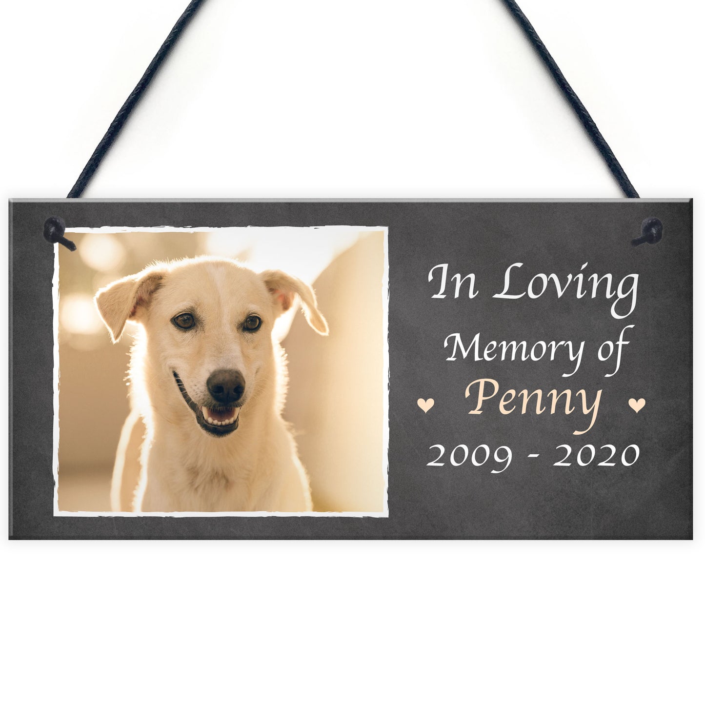 Personalised Photo Plaque Gift For Dog Animal Lover Novelty Gift