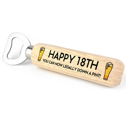 18th Birthday Bottle Opener Gifts For Son Brother Funny Birthday