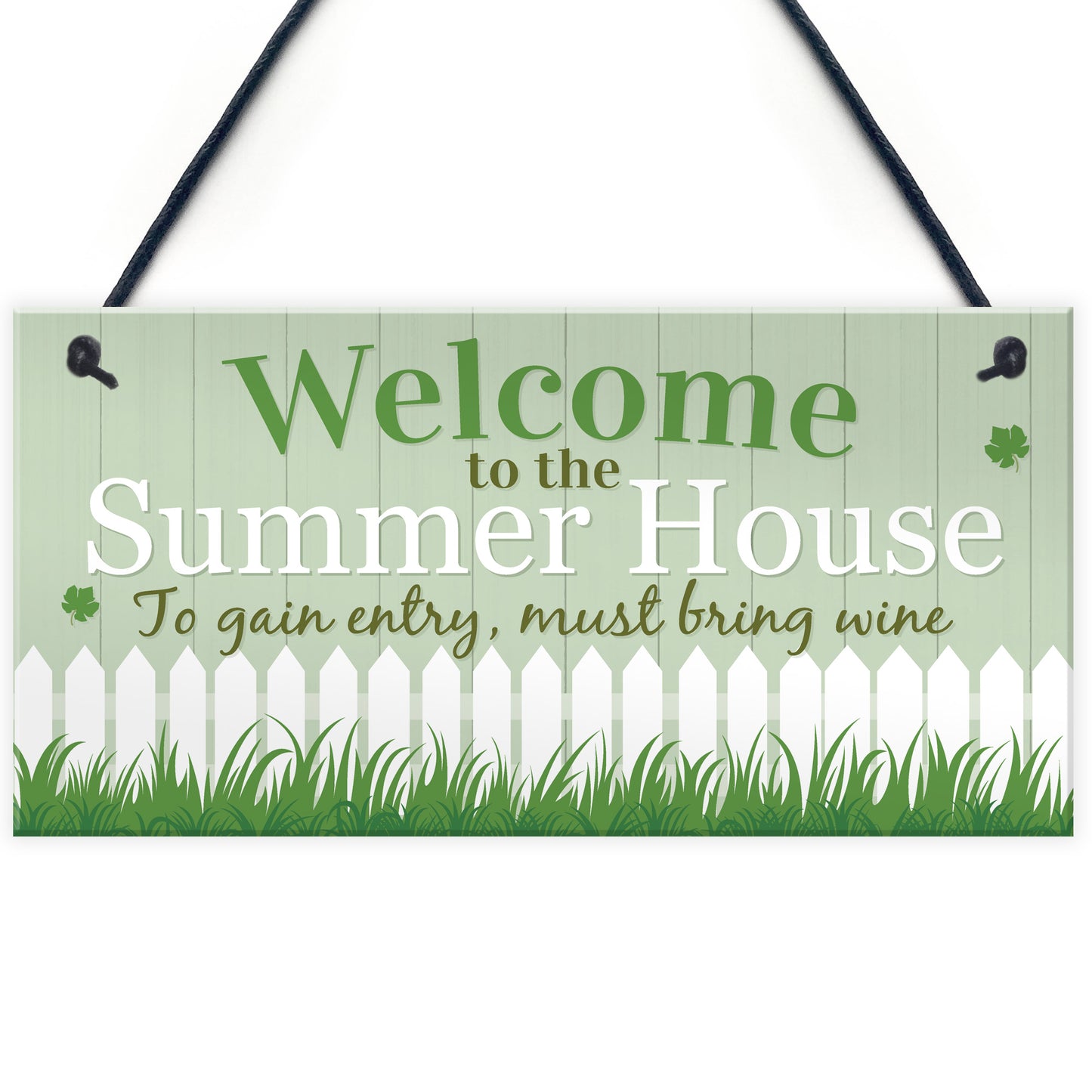 Welcome To Garden Novelty Plaque Summer House Sign Garden Shed