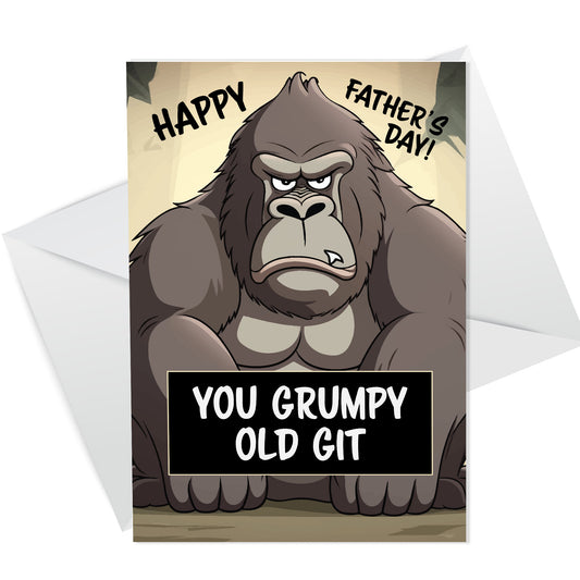 Funny Fathers Day Card For Dad Grandad Joke Rude Card For Him