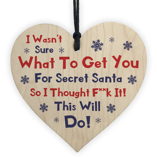 Funny Secret Santa Christmas Gift For Colleague Friend Novelty