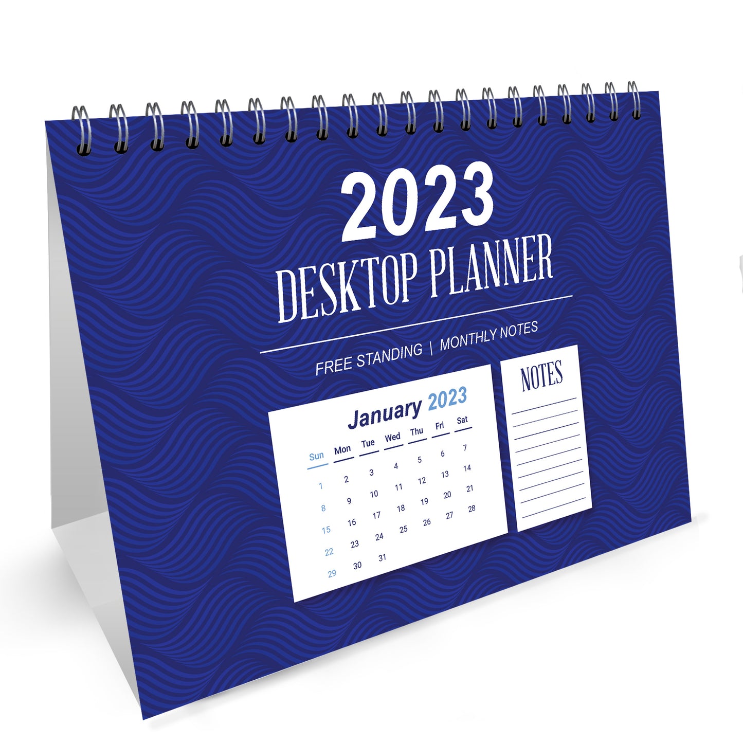 2023 Desktop Calendar Month-To-View Stand Alone Desk Office