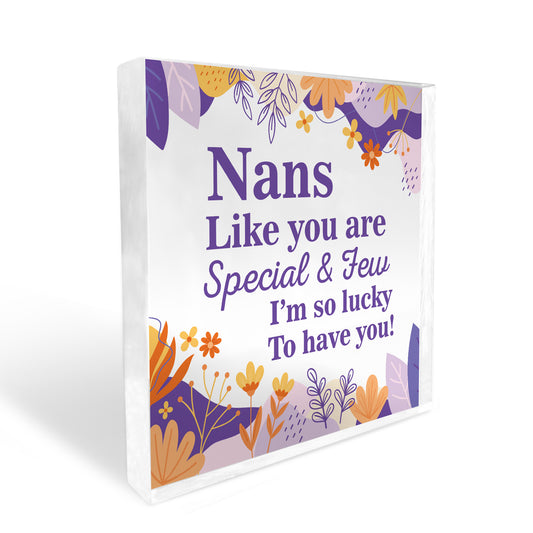 Nan Gifts NAN PLAQUE Birthday Christmas Gift For Nan Nanny