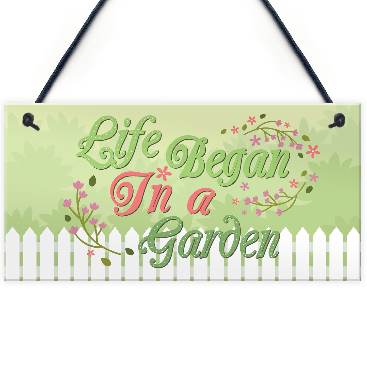 Life Began Plaques SummerHouse Signs Garden Shed Mum Nan