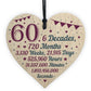 60th Birthday Christmas Gifts For Grandparents Mum Dad Nan