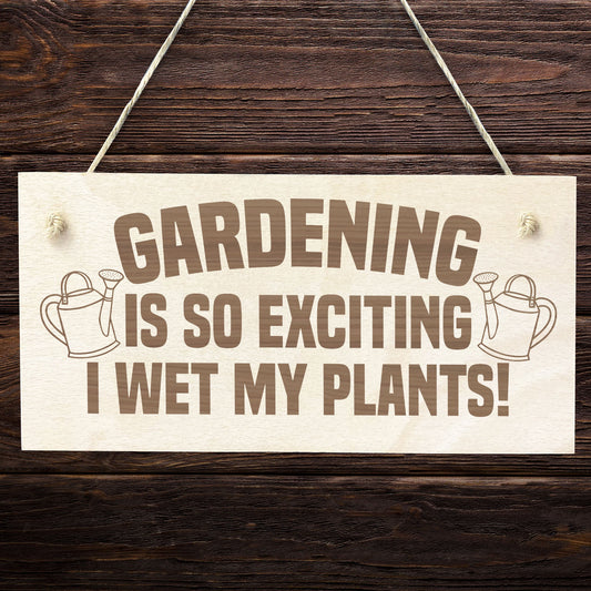 Funny Garden Plaque Novelty Summer House Garden Shed Sign