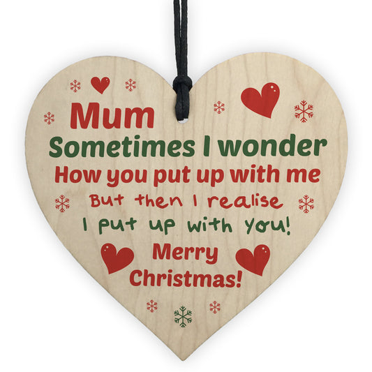 Funny Mum Gift For Christmas From Daughter Son Joke Mum Gift