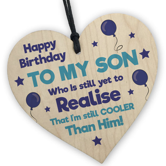 Son Gifts From Mum 18th 21st 30th Birthday Gift For Son Heart