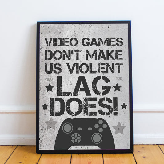 Boys Bedroom Decor Son Gift For Gamer Gaming Sign Games Room