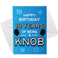 Funny 18th Birthday Card For Friend Brother Son Rude Birthday