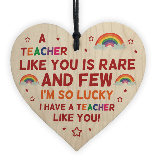 Teacher Poem Special Thank You Gift From Student Nursery School