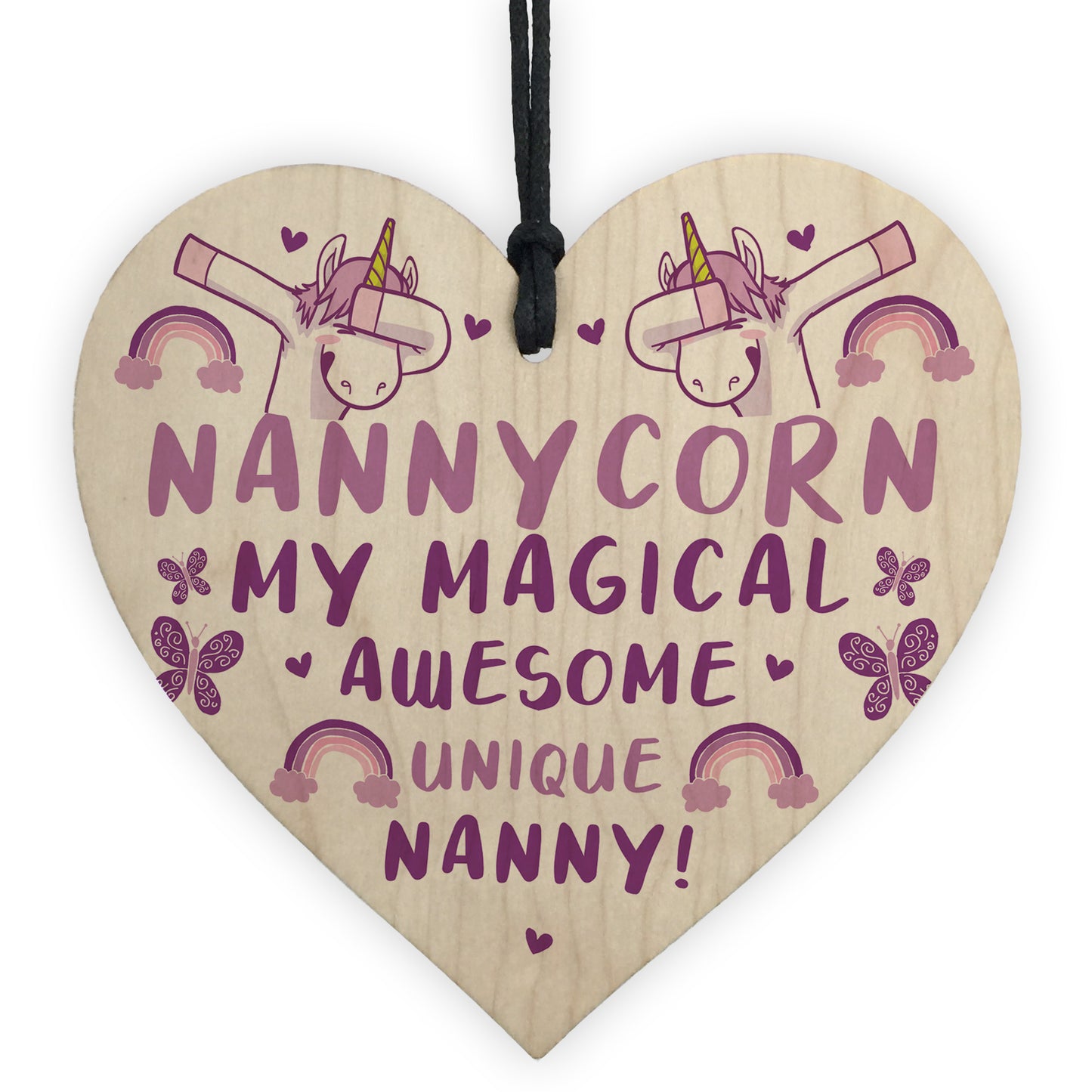 Funny Nanny Gift For Birthday Christmas Unicorn Gift