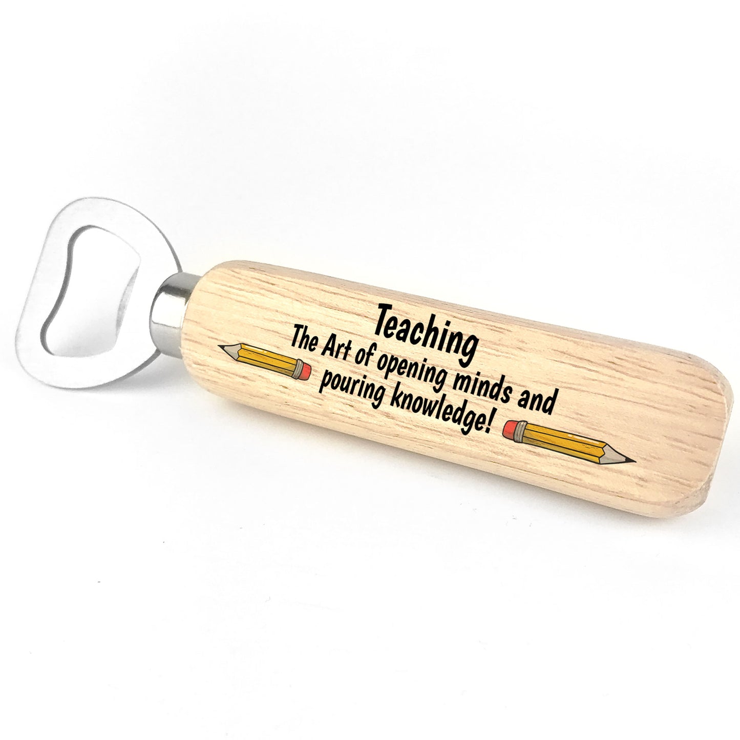 Thank You Teacher Gift Wood Bottle Opener Leaving Nursery School