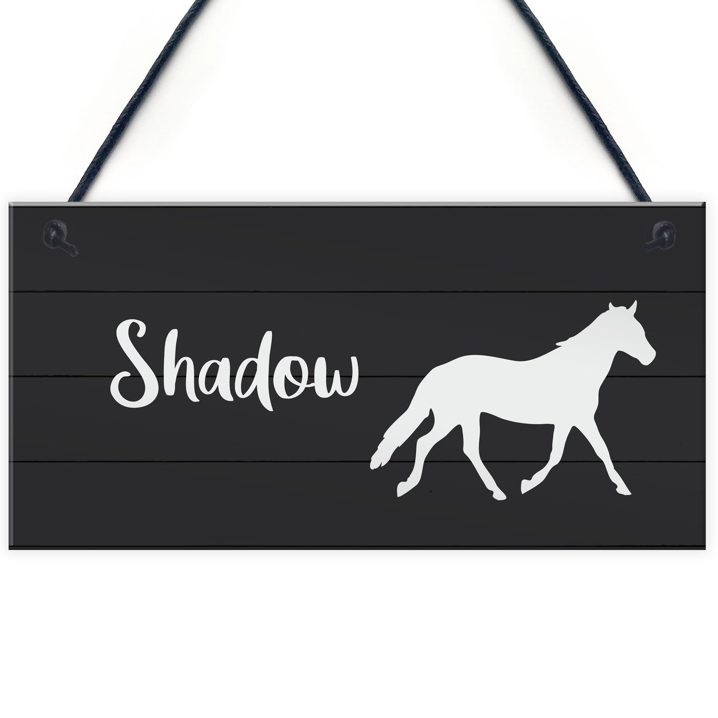 Horse Stable Sign Personalised Hanging Door Sign Horse Sign