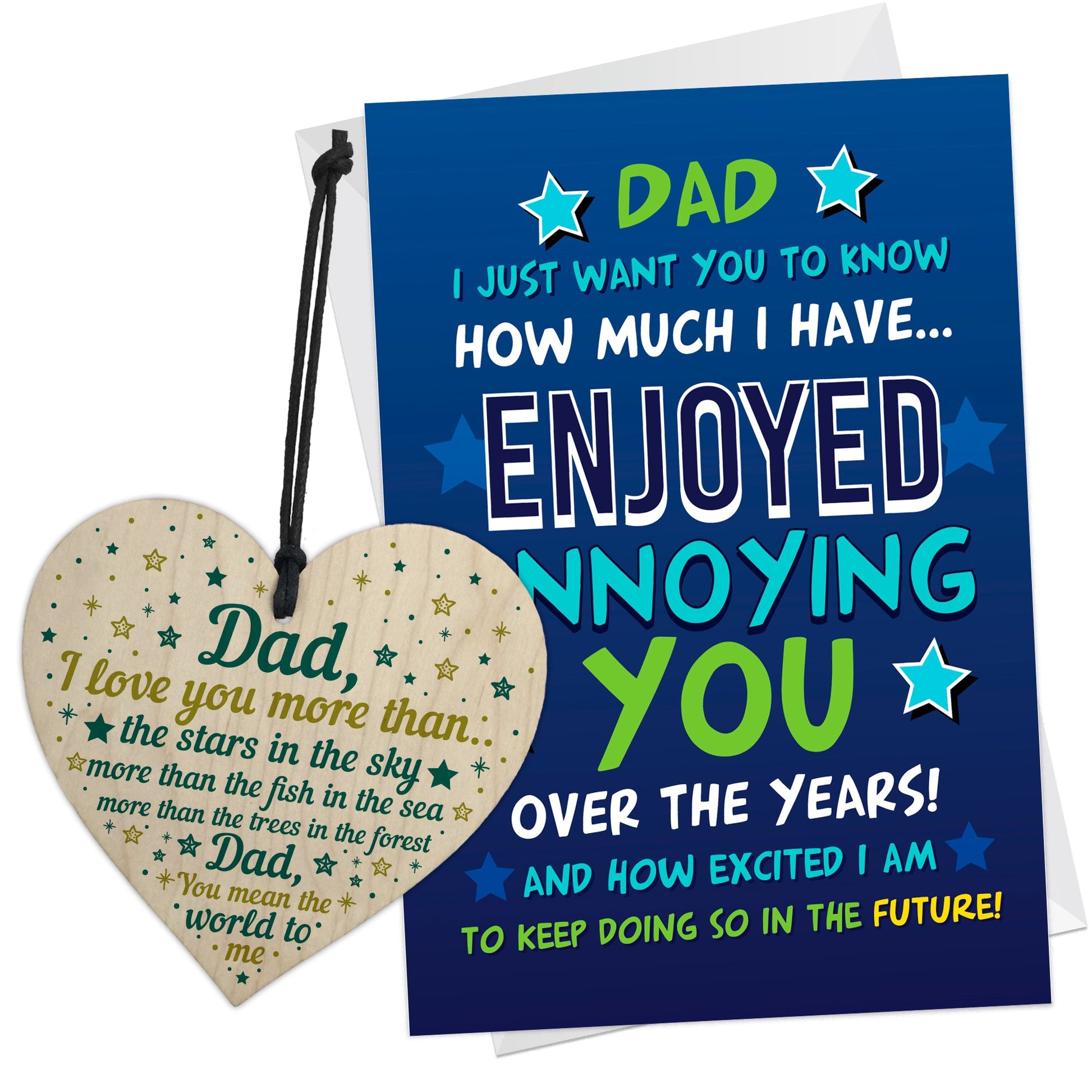 Dad and Daughter Fishing Birthday Card