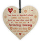 Amazing Nanny Gifts For Birthday Wooden Heart Sign Thank You