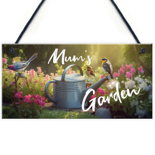 Personalised Garden Sign For Friend Mum Nan Grandma Auntie Her