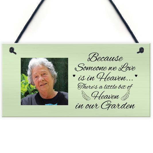 In Memory Of Nan Mum Dad Garden Memorial Sign Personalised