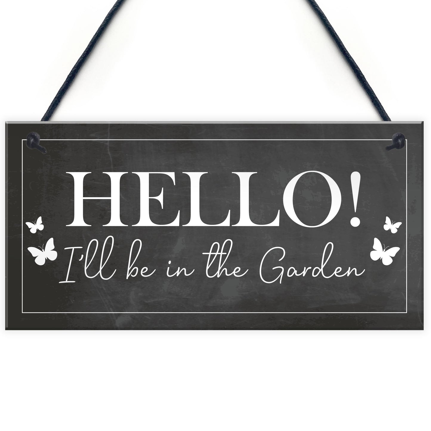 Garden Sign Novelty Garden Plaque Summer House Sign Garden Shed