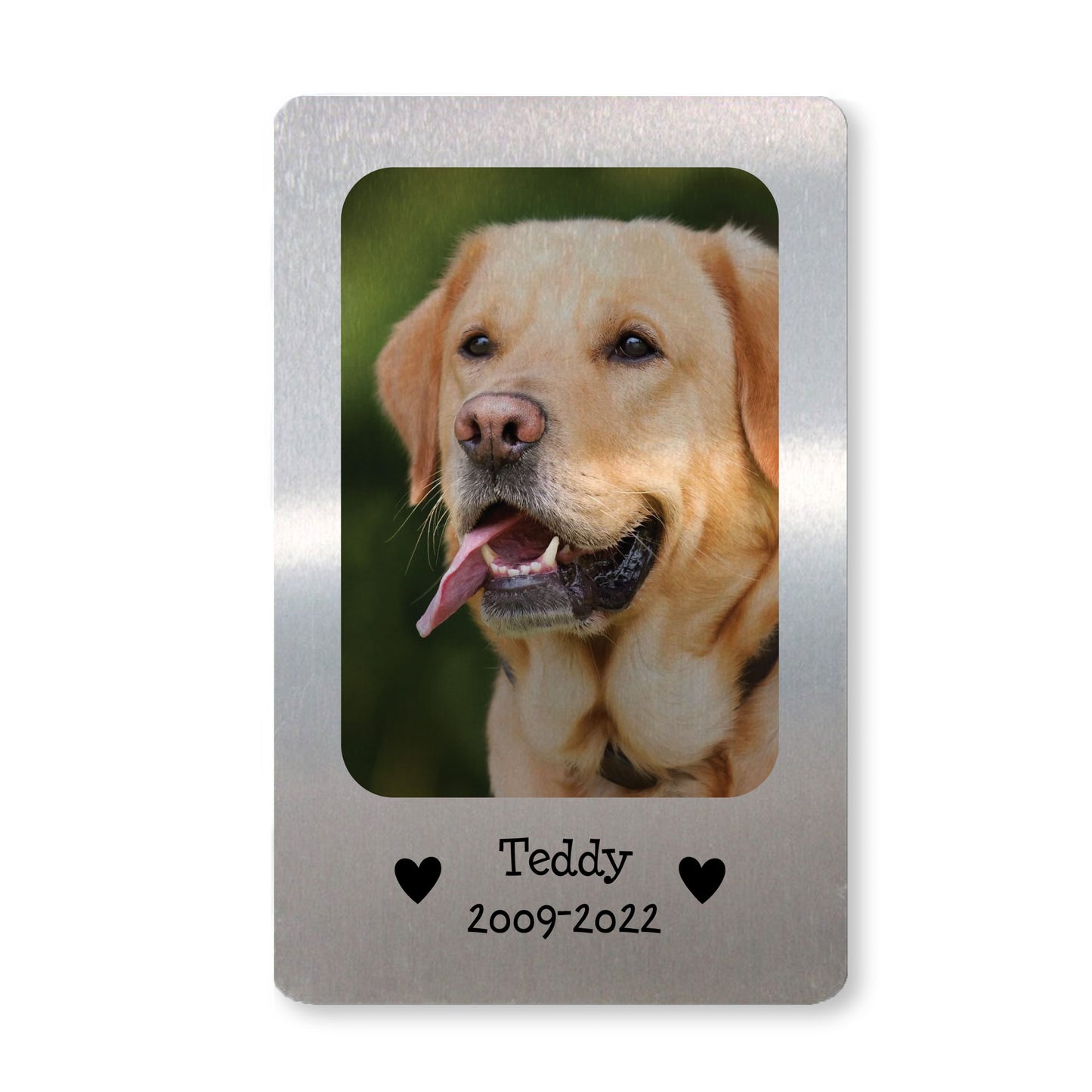 Memorial Gift For Dog Cat Personalised Photo Wallet Card