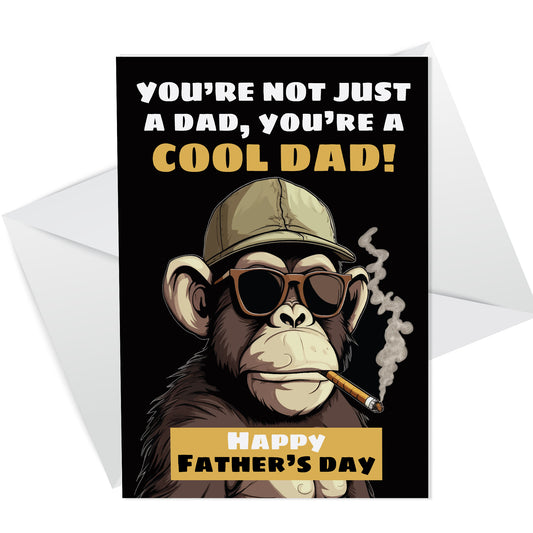 Funny Fathers Day Card For Dad From Daughter Son Funny Dad