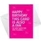Hilarious FUNNY 50th Birthday Cards For Women Her Hot Flushes