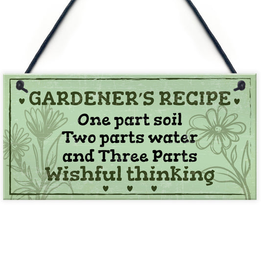 Garden Sign Summer House Plaque Garden Shed Gardening Gift