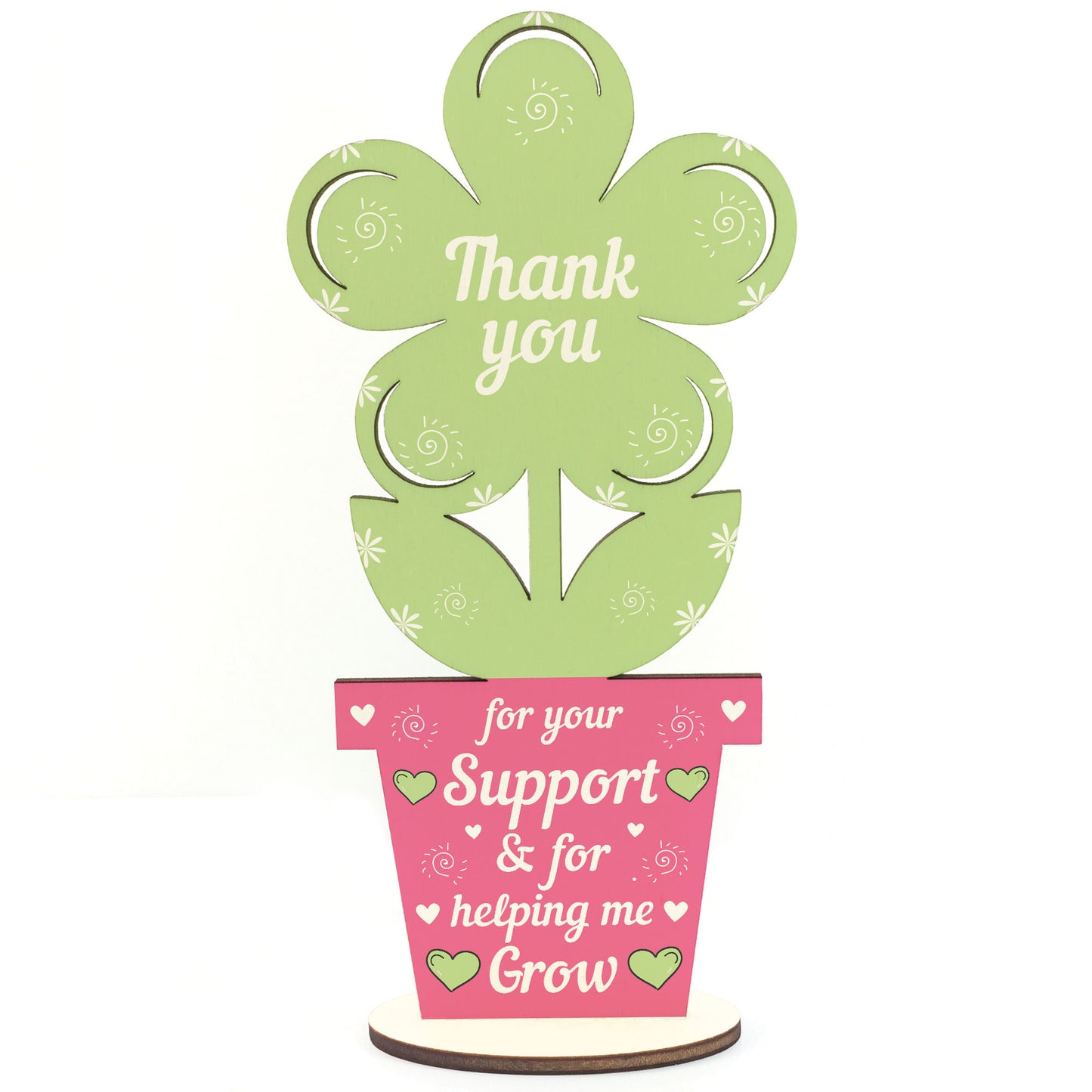 Thank You Gifts Wood Flower Gift For Teacher Teaching Assistant