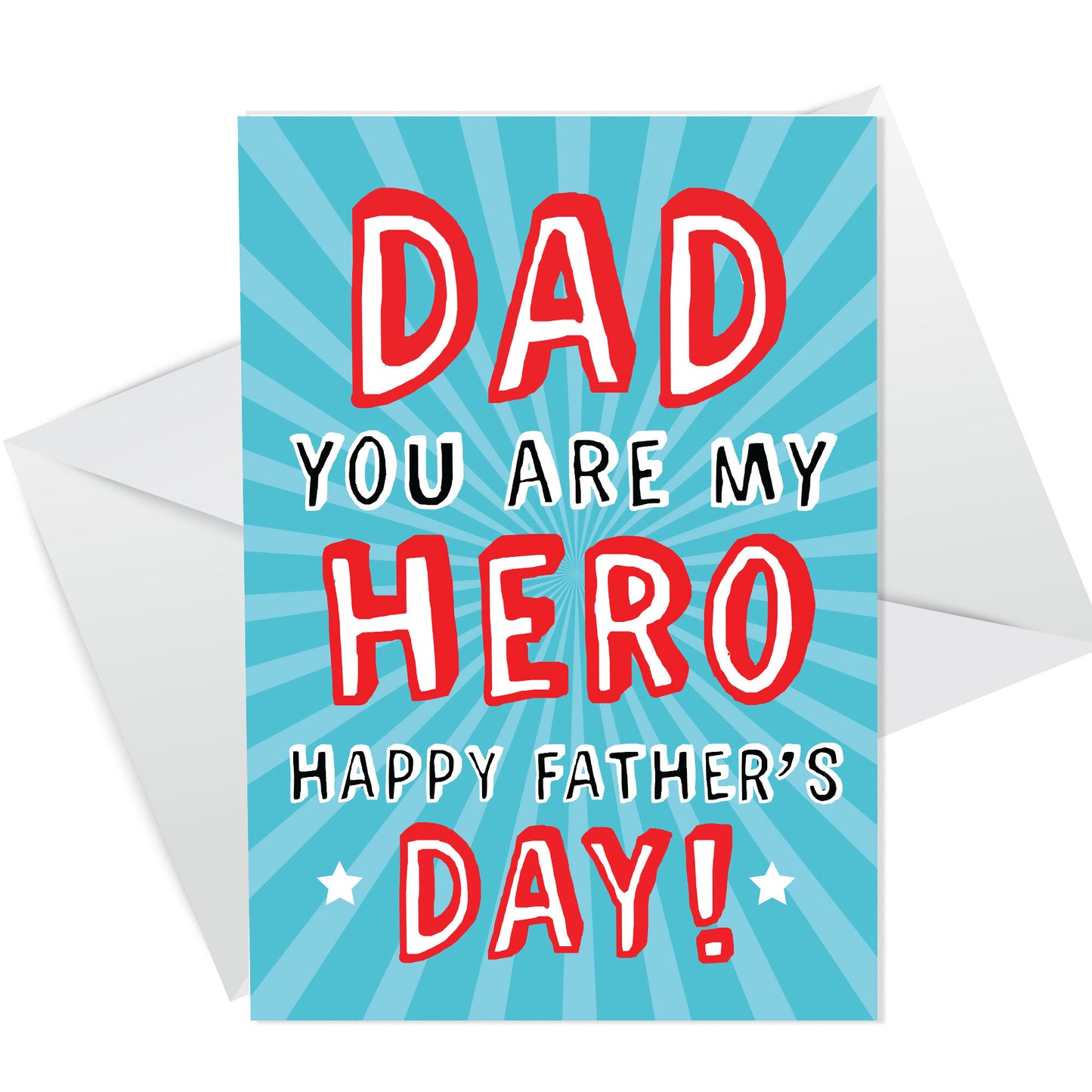 Funny Happy Fathers Day Card For Dad Daddy Novelty Dad Card