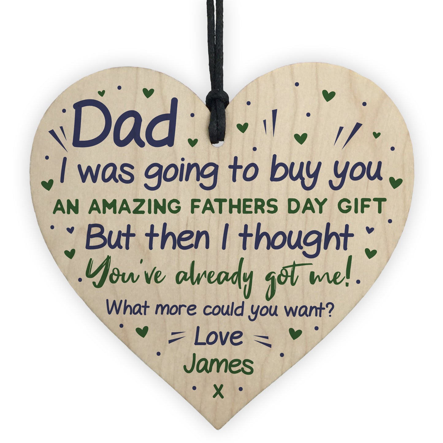 Personalised Fathers Day Gift For Dad Funny Fathers Day Card