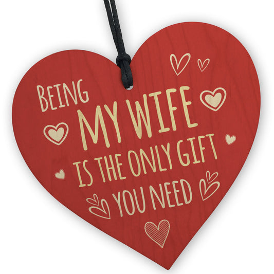 Funny Wife Gifts from Husband Wife Birthday Valentines Present