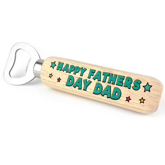 Fathers Day Gift For Dad Wooden Bottle Opener Gift From Daughter