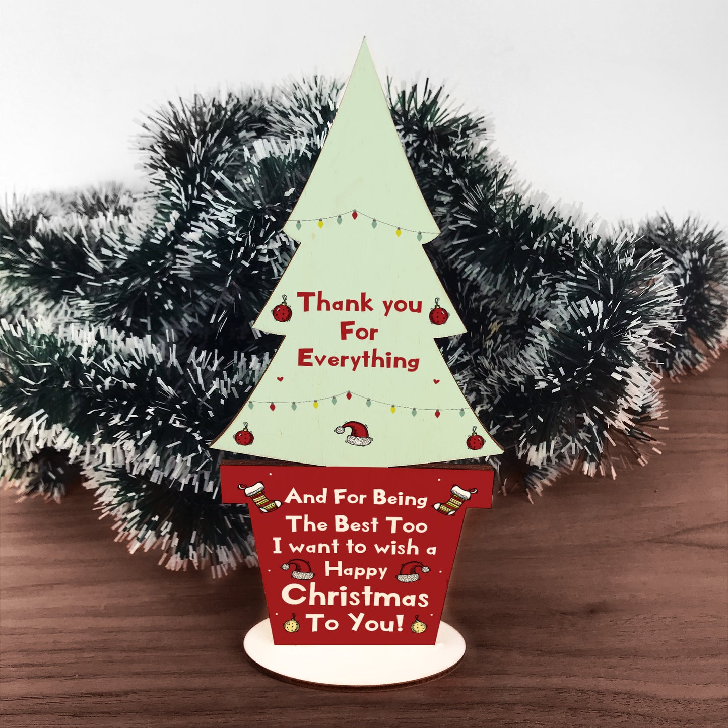 Teacher Gift Standing Christmas Tree Christmas Gift Nursery