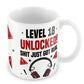 18th Birthday Mug Gamer Level Unlocked Gift For Him Her Men