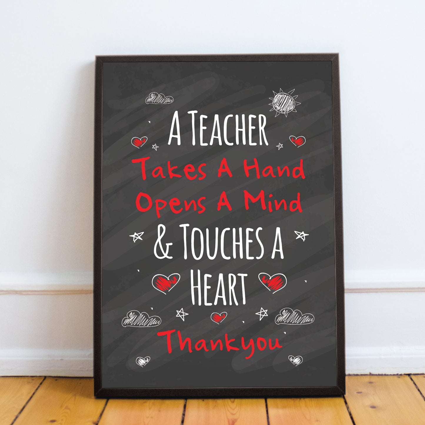 Teacher Print Leaving Gift Thank You Gift For Teacher Assistant