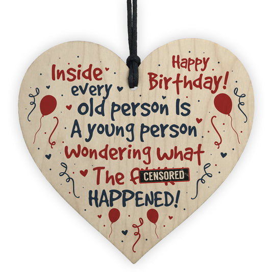 Funny Happy Birthday Card For Mum Dad Nan Grandad 50th 60th 70th