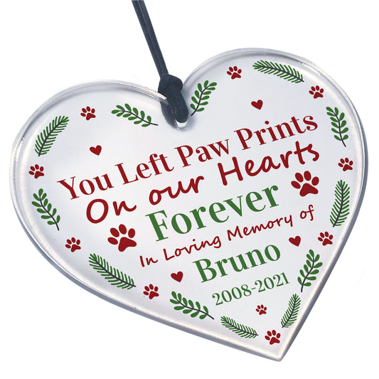 Remembrance Gift For Dog Cat Pet Personalised Memorial Decor