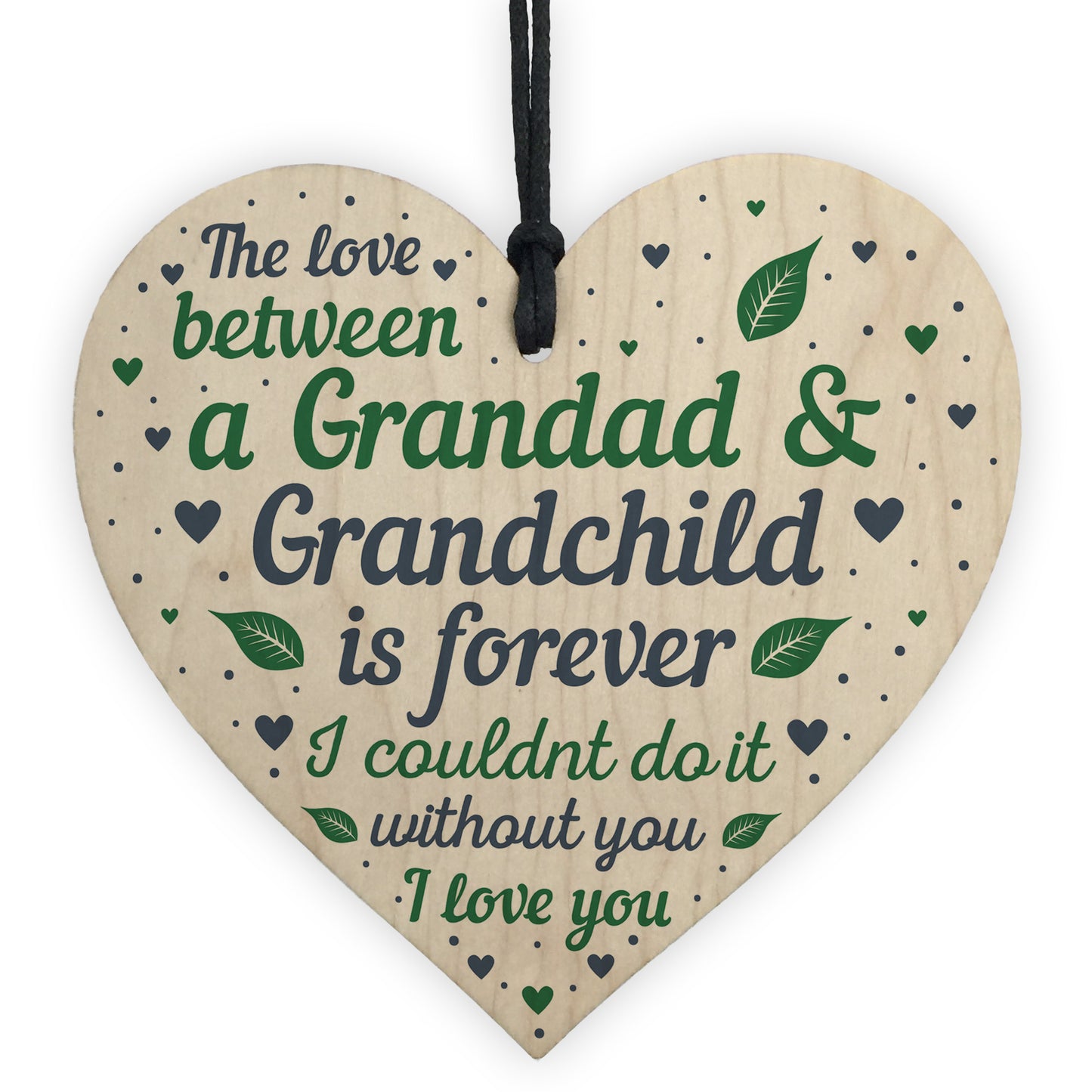 Grandad Birthday Gifts Fathers Day Gift From Granchildren Heart