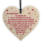 Novelty Mothers Day Gifts For Mum Wooden Heart Keepsake Gift