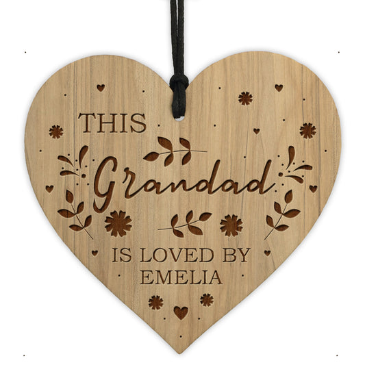 Grandad Gifts For Birthday Christmas Personalised Engraved Gift