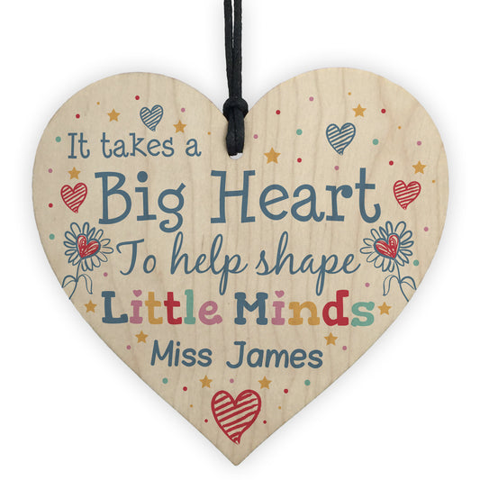 Personalised Teacher Gift School Nursery Pre School Leaving Gift