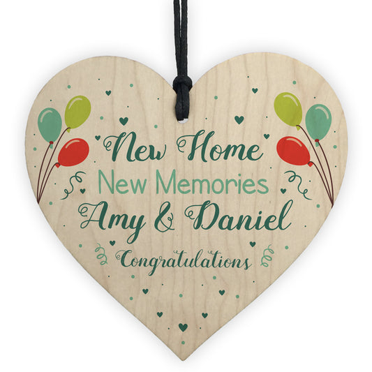 Personalised New Home Housewarming Gift First Plaque Sign